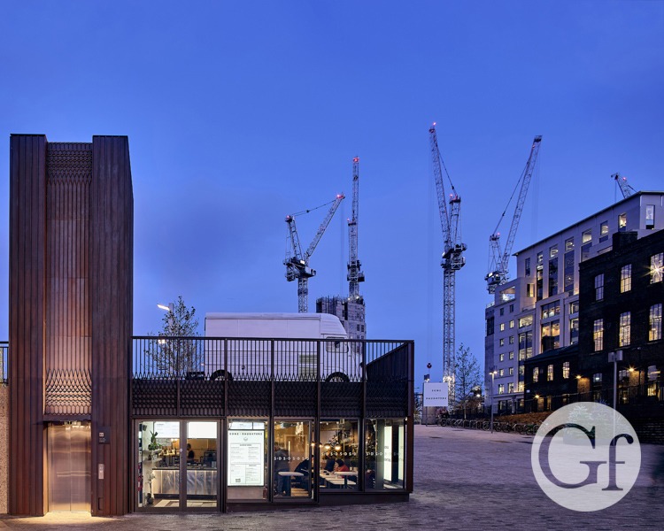 Павильон в квартале «Кингс-Кросс Сентрал»
Предоставлена Bell Phillips Architects zooming