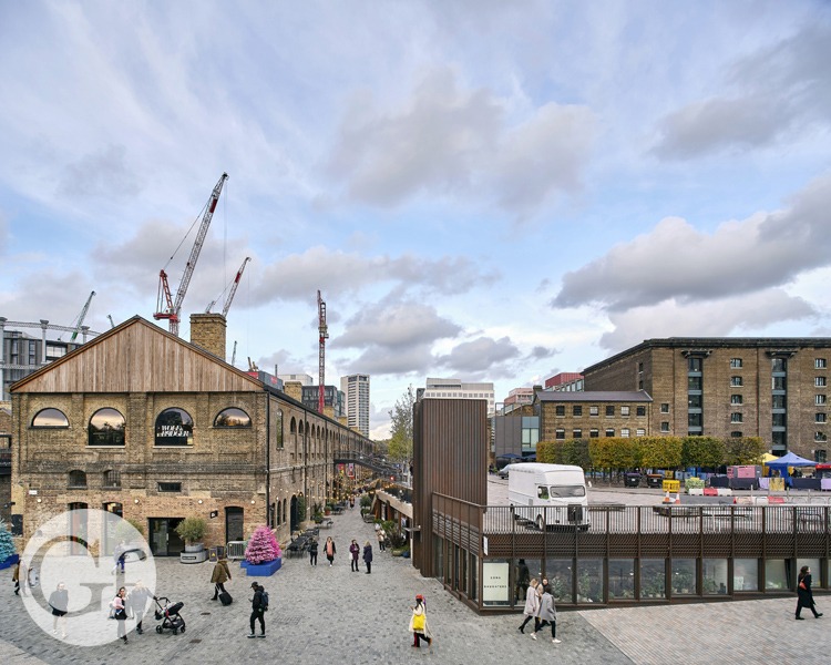 Павильон в квартале «Кингс-Кросс Сентрал»
Предоставлена Bell Phillips Architects zooming