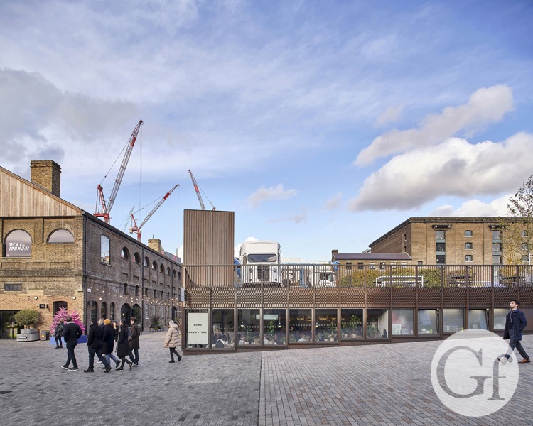 Павильон в квартале «Кингс-Кросс Сентрал»
Предоставлена Bell Phillips Architects zooming