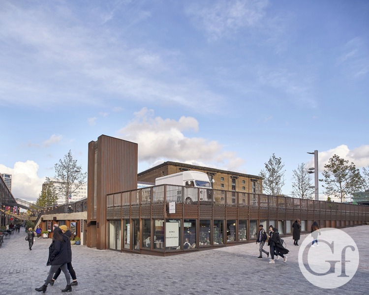 Павильон в квартале «Кингс-Кросс Сентрал»
Предоставлена Bell Phillips Architects zooming