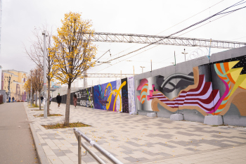 Выставка уличного искусства «Путь сообщения» Фотография предоставлена пресс-службой выставки 