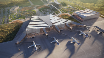 Omsk-Fedorovka Airport. Competition bid by IND Copyright: © IND