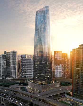 Top Tower, проект, 2025 © Coop Himmelb(l)au / MR Group Top Tower, проект, 2025 © Coop Himmelb(l)au / MR Group