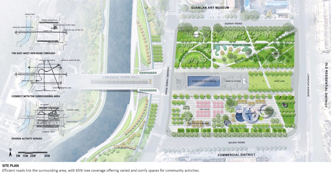 Regeneration Of Vitality-Shenzhen Guanlan Riverside Plaza, Шэньчжэнь, Китай.
Мастерская LAY-OUT Planning Consultants Co., Ltd.
© LAY-OUT Planning Consultants Co., Ltd. / предоставлено WAF zooming