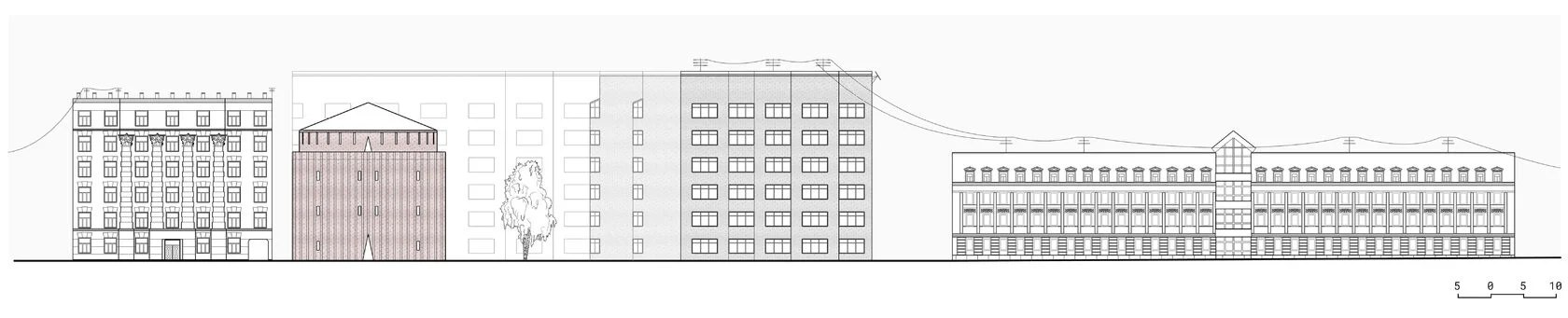 Кирпичный городской дом/ 3 место
© «Сонмище» 
Надина Сардарова, Москва zooming