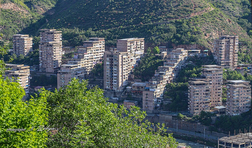 Davit-Bek district in Kapan
Photographer: Syunik via Wikimedia Commons. Creative Commons Attribution-Share Alike 4.0 International zooming