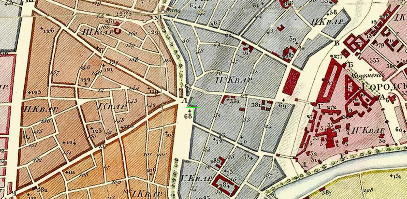 The plan of Moscow capital city. Version 2. 1819
Copyright: Photograph © Mikhail Mulach zooming