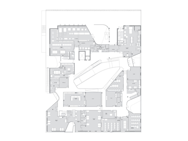 Корпус изобразительных искусств Университета Айовы © Steven Holl Architects
