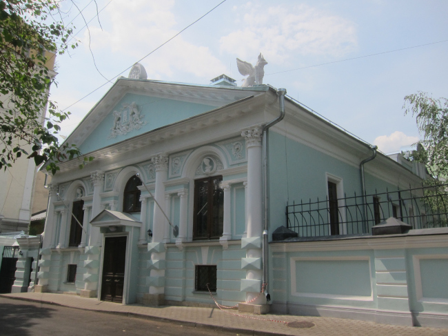 Малый Кисловский пер., д. 5А/8, стр. 1, 2, 3, 4. Городская усадьба И.Г.Наумова. Фото предоставлено организаторами. Московская реставрация – 2013