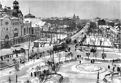 Триумфальная площадь, 1929-й год. Материалы предоставлены организаторами