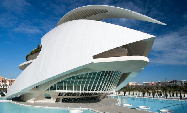Оперный театр в Валенсии. Фото: blog.archpaper.com