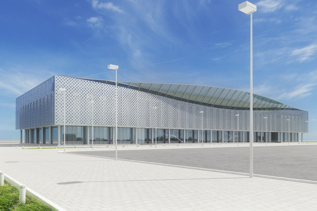Концепция реконструкции аэропорта в Абакане © Архитектурная мастерская Arch group