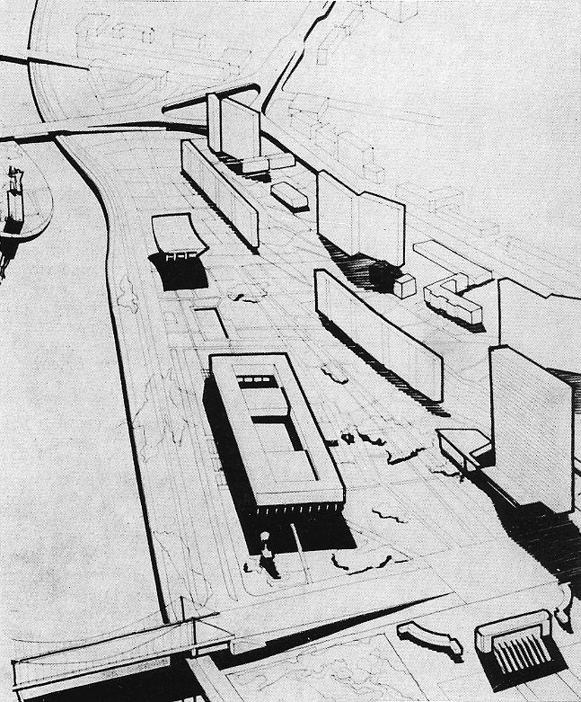 Юрий Шевердяев. 1967. Рисунок хорошо показывает восприятие Москвы в перспективе тогдашнего и наглядно демонстрирует, что здание ЦДХ/ГТГ - это характерный, но вовсе не рядовой представитель своей эпохи. Изображение предоставлено Юрием Аввакумовым Юрий Шевердяев. 1967. Рисунок хорошо показывает восприятие Москвы в перспективе тогдашнего и наглядно демонстрирует, что здание ЦДХ/ГТГ - это характерный, но вовсе не рядовой представитель своей эпохи. Изображение предоставлено Юрием Аввакумовым