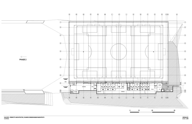 Футбольный стадион Монреаля © Saucier + Perrotte architectes / HCMA architects