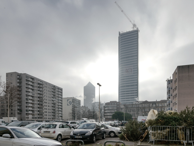 Башня Incity (архитекторы Valode et Pistre / AIA, 2012-2015) – самое высокое здание Лиона Фото © Василий Бабуров