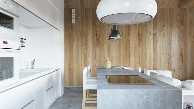 Русский стиль. Интерьер: кухня © Ilya Samsonov Architecture & Design