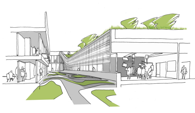 Университетская клиника Ахена – новое крыло © HENN + C.F. Møller Architects
