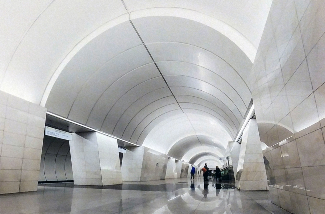 Станция Бутырская Люлинско-Дмитровской линии московского метрополитена. «Метрогипротранс». Реализация, 2010-2016. Н.И. Шумаков, А.В. Некрасов и др. Переснято с планшета, 2017 Станция Бутырская Люлинско-Дмитровской линии московского метрополитена. «Метрогипротранс». Реализация, 2010-2016. Н.И. Шумаков, А.В. Некрасов и др. Переснято с планшета, 2017