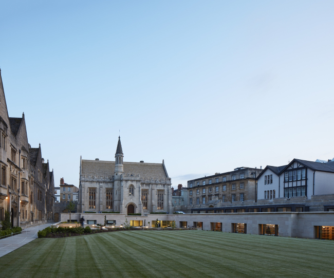 Библиотека колледжа Магдалины, Оксфорд. Wright & Wright Architects. Фото © Dennis Gilbert