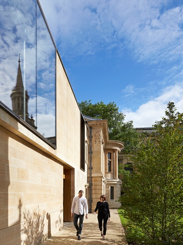 Здания Berrow Foundation и Garden Building Линкольн-колледжа , Оксфорд. Stanton Williams. Фото © Nick Hufton 