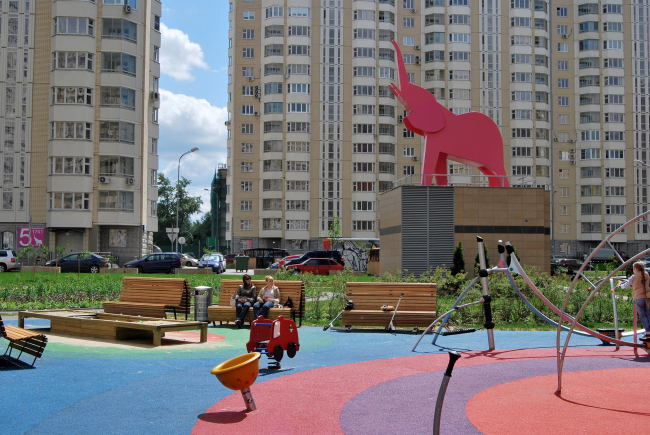 Детские площадки со всего мира. Часть 6. Обзор интересных площадок в Москве