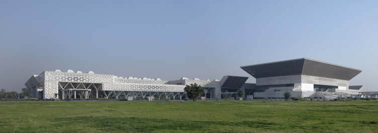 «Яшобхуми» – Индийский международный конгресс- и выставочный центр
Фото © Aitor Ortiz zooming