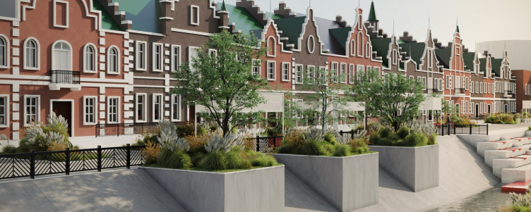 Благоустройство набережной в Йошкар-Оле
© Nefa architects zooming