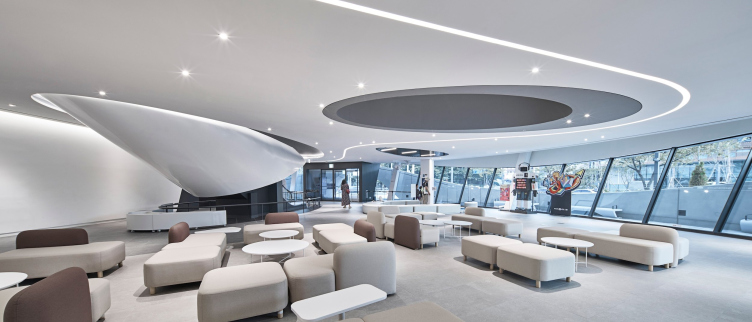 Музей робототехники и искусственного интеллекта RAIM в Сеуле
Фотография © Namsun Lee / предоставлена Melike Altınışık Architects zooming