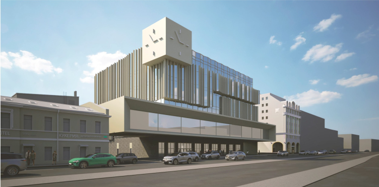 Административный корпус вестибюля станции «Лиговский проспект-2»
© Архитектурная мастерская Б2 zooming