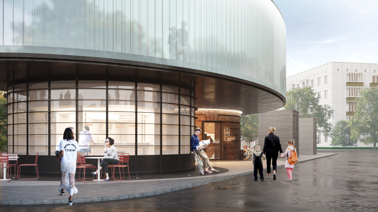 Реконструкция водонапорной башни в Щербинке, проект, 2018
© IND zooming