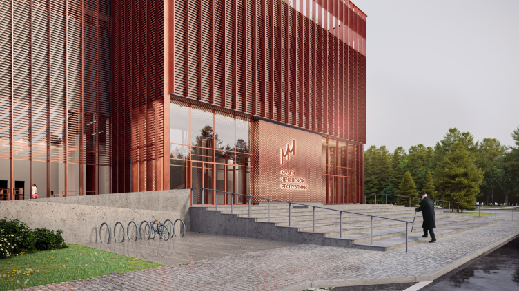 Музей Чеченской Республики
© Renderscope visual team Елизавета Анисимова / предоставлено Alexey Podkidyshev studio zooming