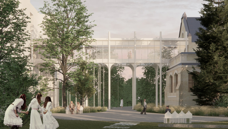 Третье место Всероссийского конкурса на разработку социокультурной концепции развития территории ансамбля Усадьбы «Успенское»
© Индивидуальный участник NOWADAYS office, Москва / предоставлено пресс-службой ЦЕНТР Lab zooming