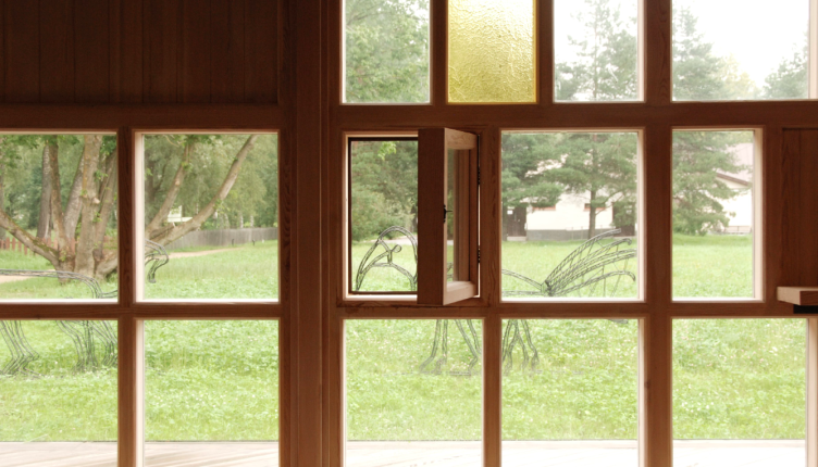 Визит-центр Музея-заповедника А.П. Чехова «Мелихово»
Фотография © Ольга Потеева, Екатерина Ефимова / Предоставлена АрхиWOOD zooming