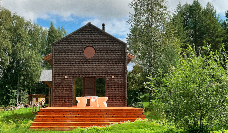 Дом мечты. Владимир Кузьмин и Татьяна Челяпина при участии М. Подшивалова, А. Князева
Фотография © Владимир Кузьмин / Предоставлена АрхиWOOD zooming