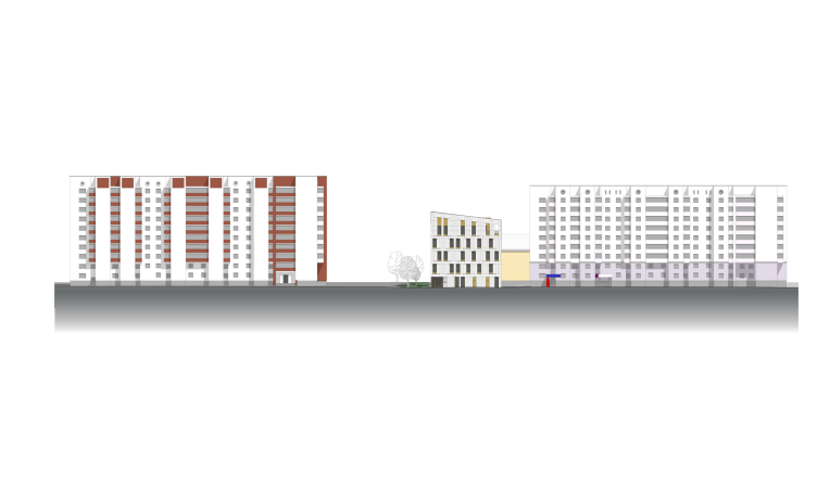 The dental clinic on Krylov Street in Yekaterinburg
Copyright: © CNTR Architects zooming