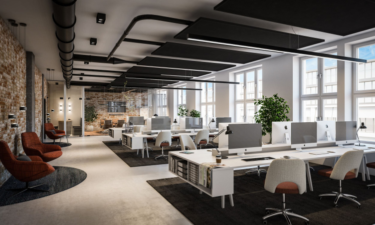 Офисный комплекс Franz Marc Quartier в Мюнхене
Визуализация © COMM AG / предоставлена UNS – United Network Studio zooming