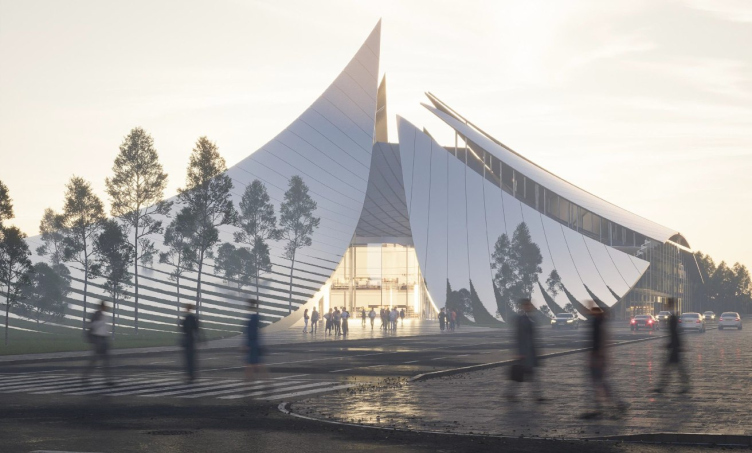 Конкурсная концепция Большого московского цирка, 2024/2025
© KAMEN / mos.ru zooming