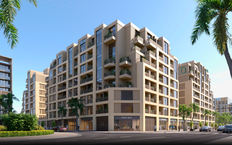 The residential complex Arisha Terraces in Dubai
Copyright: © ASADOV Architects zooming