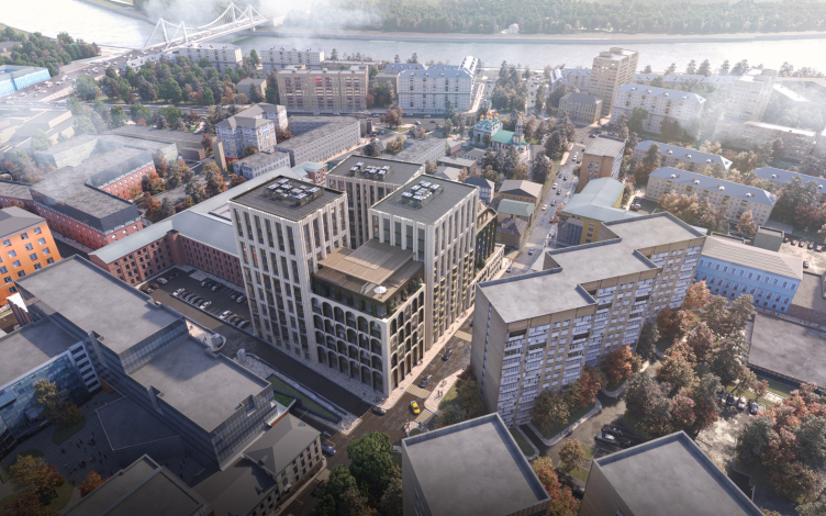 The housing complex on Leo Tolstoy Street
Copyright: © ASADOV Architects zooming