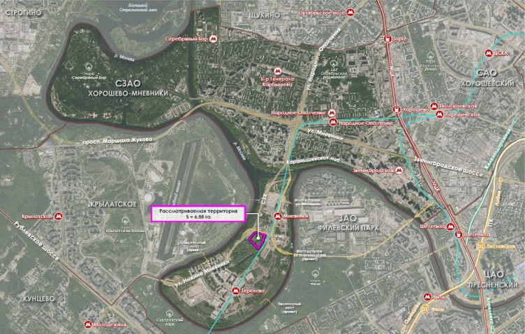 Планируемое на 03.03.2025 место строительства нового Большого московского цирка
mos.ru zooming