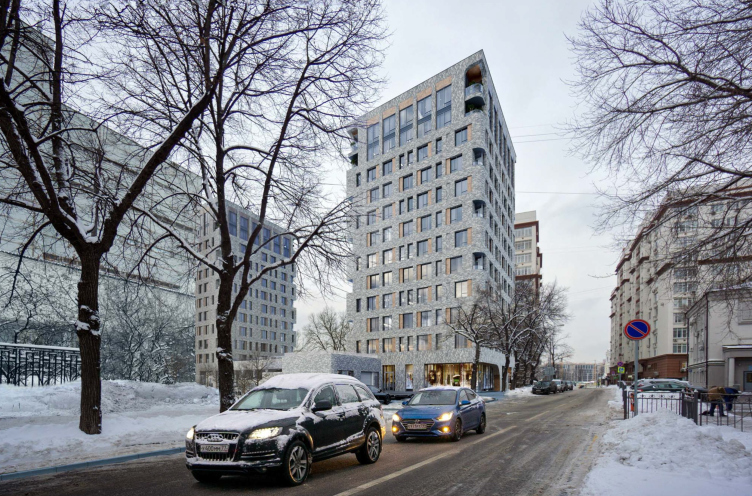 ЖК Артель. Фотомонтаж по улице Буженинова
© GAFA Architects zooming