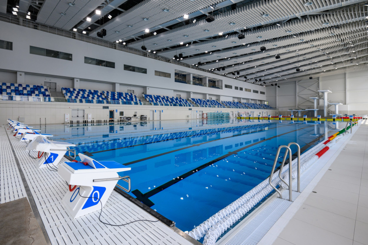 Центр водных видов спорта
Фотография © ООО «ГЭХ ИНЖИНИРИНГ»/предоставлены ПИ АРЕНА zooming