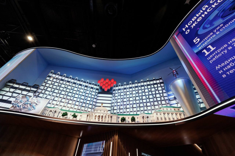 Новый корпус НИИ скорой помощи имени Н.В. Склифосовского, проект
Показан на ПМЭФ 20025 года zooming