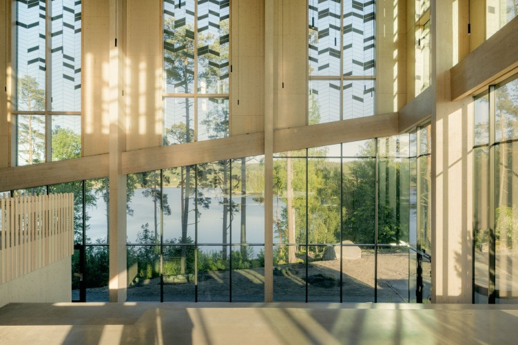 Общественный центр Lakehouse в районе Вендельстранд
Фото © Kalle Sanner / Snøhetta zooming