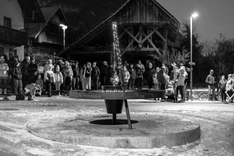 Арт-объект на месте колодца в деревне Стара-Фужина
Фотография предоставлена Ofis Arhitekti zooming