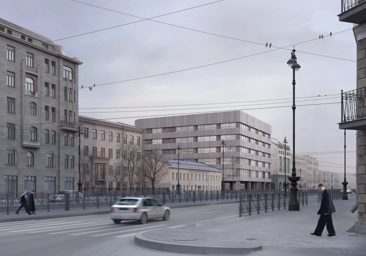 Административный корпус вестибюля станции «Лиговский проспект-2»
© Архитектурное бюро «Хвоя» zooming