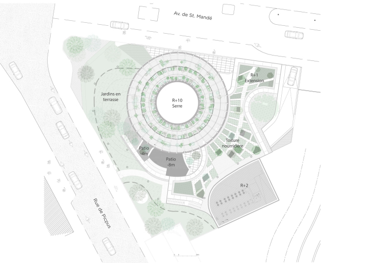 Офисная башня Racine в Париже
© Maud Caubet Architectes / предоставлено агентством FE Consulting zooming