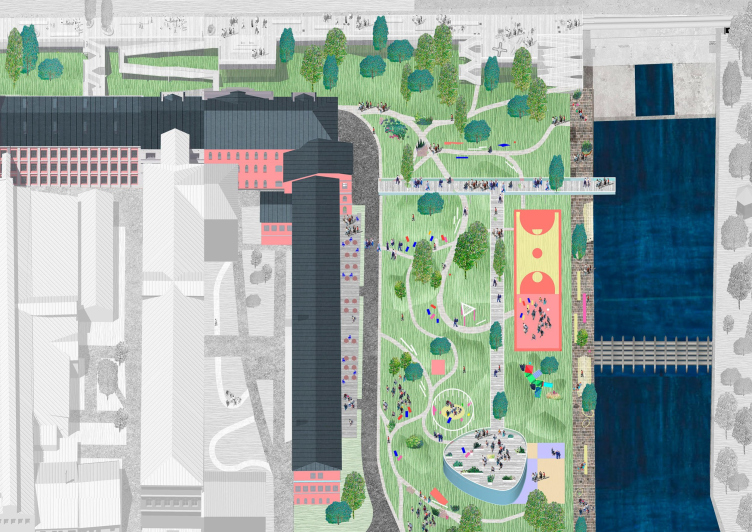 Проект ревитализации Главного корпуса Ижевского завода. «Городской сад»
© Студия 44 zooming