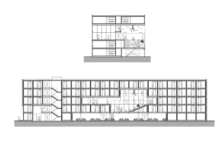 Студенческое общежитие Делфтского технологического университета Suitе 9
© Studioninedots zooming