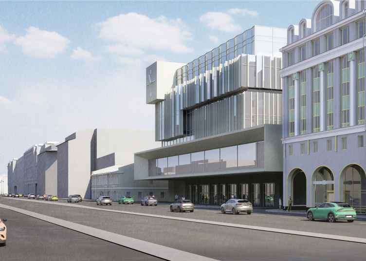 Административный корпус вестибюля станции «Лиговский проспект-2»
© Архитектурная мастерская Б2 zooming